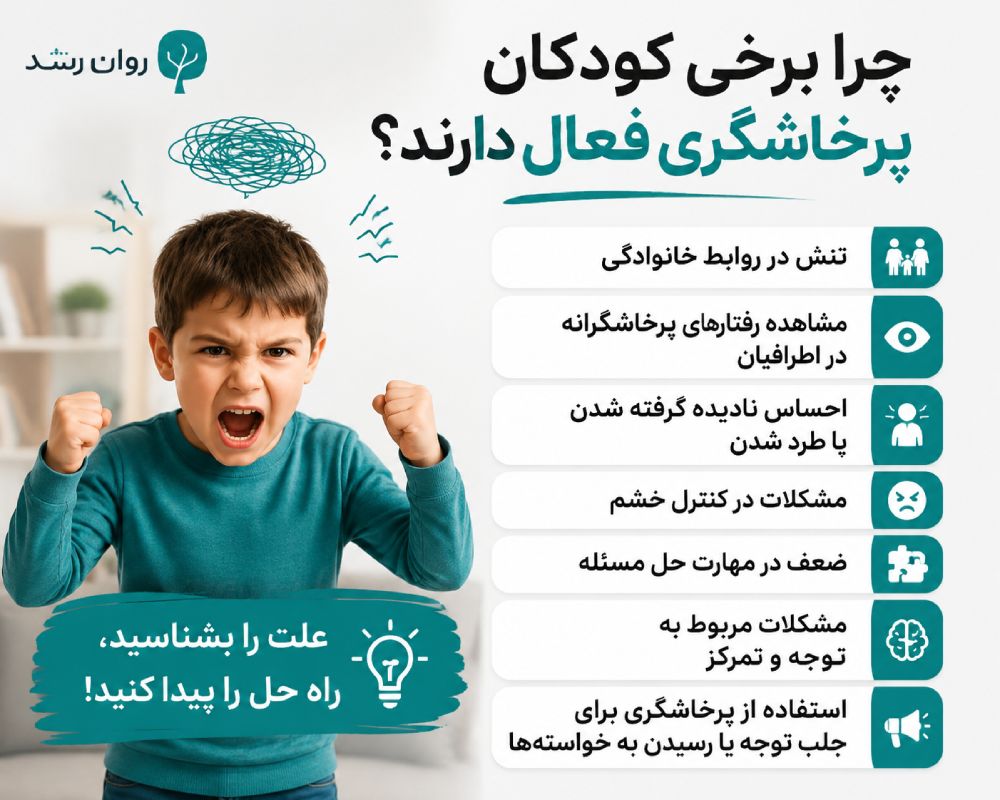 دلیل پرخاشگری فعال