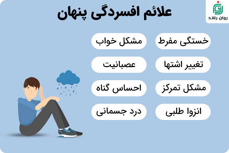 علائم افسردگی پنهان