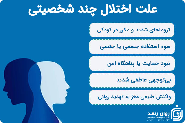علت اختلال چند شخصیتی