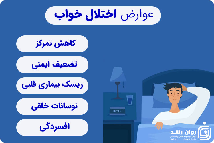 عوارض اختلال خواب